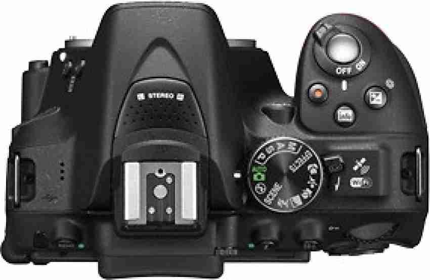 NIKON D5300 DSLR Camera Body with Single Lens: AF-P DX NIKKOR 18-55 mm  f/3.5-5.6G VR Kit (16 GB SD Card + Camera Bag) Price in India - Buy NIKON  D5300 DSLR Camera