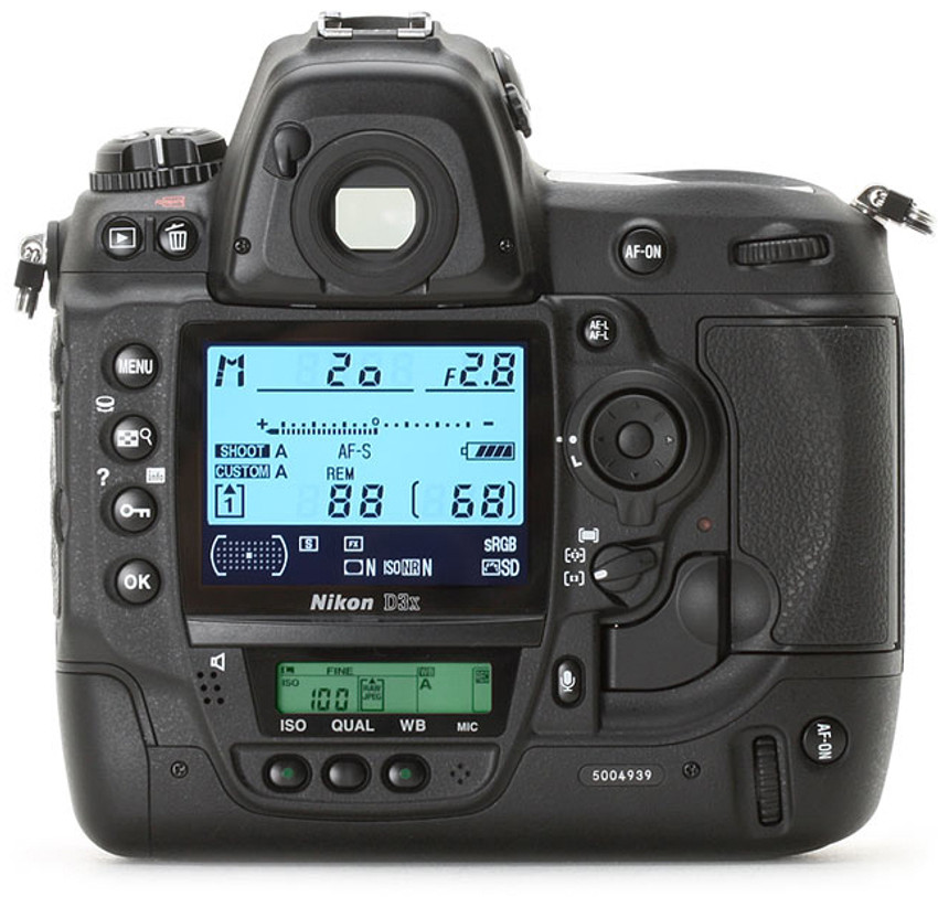 nikon d3x digital slr camera