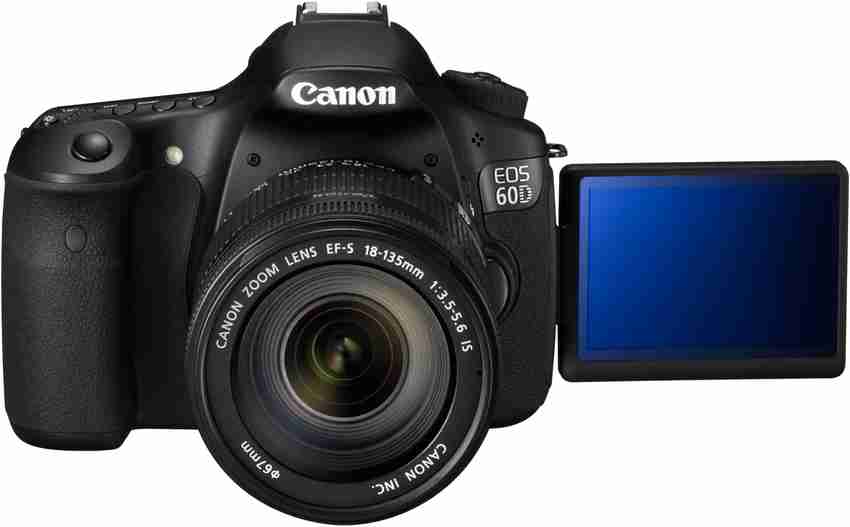 Buy Canon EOS 60D (Body with EF-S 18-135 mm II Lens) DSLR Camera Online at  best Prices In India - Flipkart.com