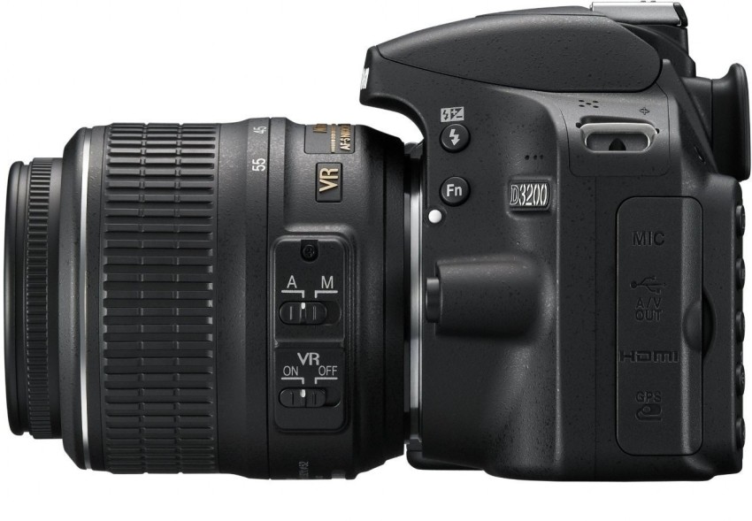NIKON D3200 DSLR Camera (Body with AF-S DX NIKKOR 18-55mm f/3.5