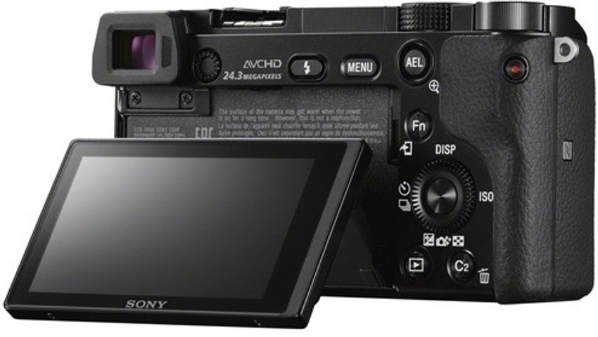 SONY ILCE-6000L/B IN5 Mirrorless Camera Body with Single Lens: 16 
