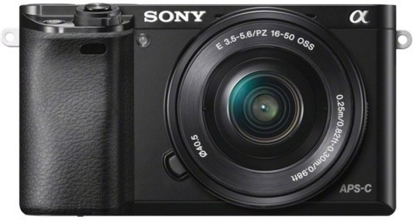 SONY ILCE-6000L/B IN5 Mirrorless Camera Body with Single Lens: 16