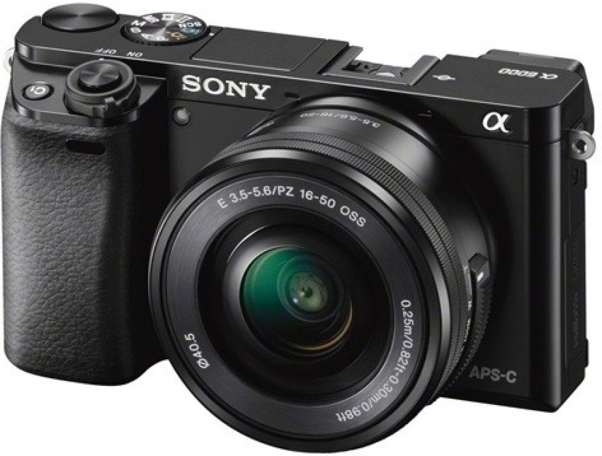 SONY ILCE-6000L/B IN5 Mirrorless Camera Body with Single Lens: 16