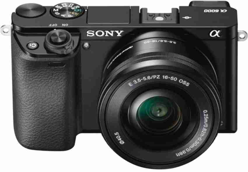 SONY ILCE-6000L/B IN5 Mirrorless Camera Body with Single Lens: 16