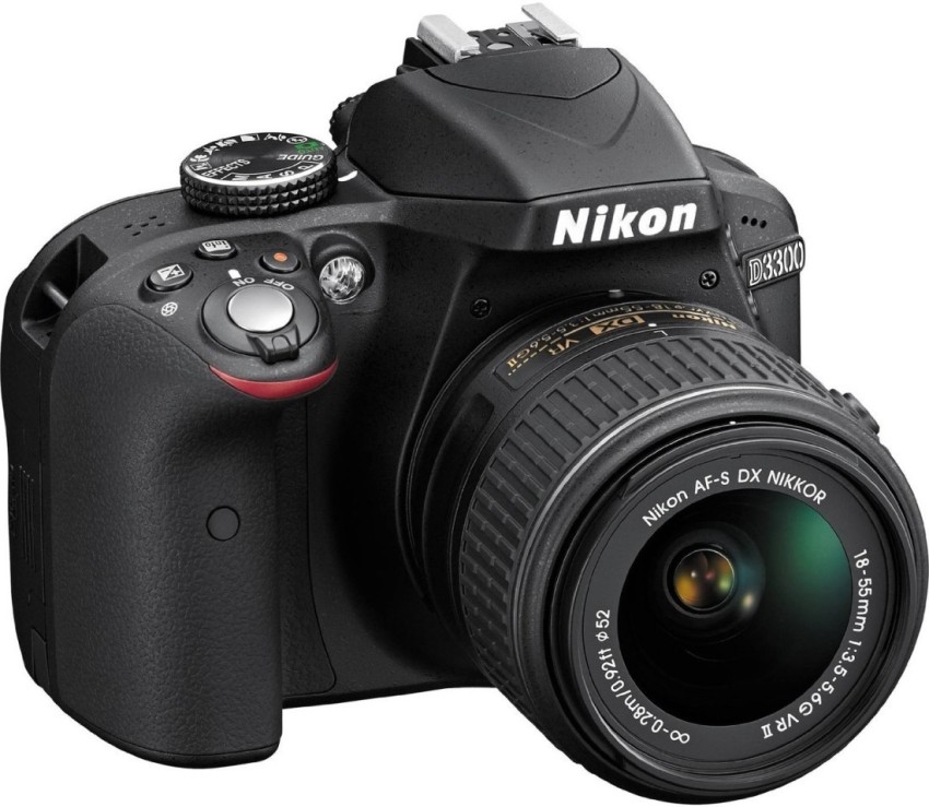 Nikon D3300 DSLR Camera Nikkor AF-S DX 18-55 & 55-200 ED VR II ED  2-Lens Kit 845251071009 | eBay