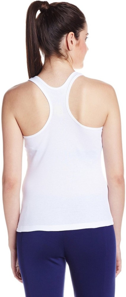Buy White KIDLEY Women Tank Top/Vest Online at Best Prices in India