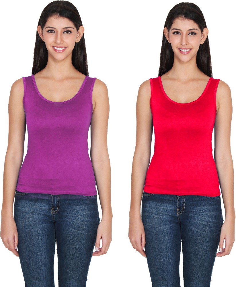 Pink Tank Tops - Buy Pink Tank Tops online in India