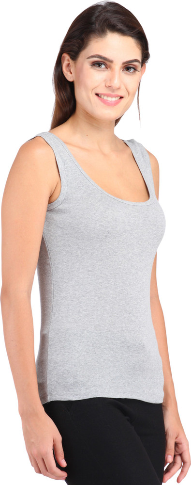 INNER SECRETS Women Tank Top Vest Buy Grey INNER SECRETS Women Tank Top Vest Online at Best Prices in India Flipkart
