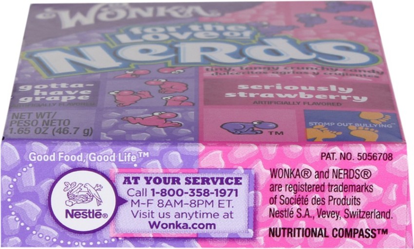 Wonka Nerds Grape & Strawberry 46.7 g