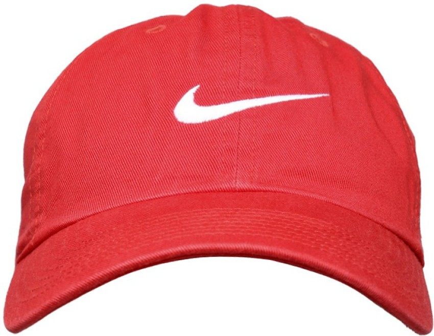 Red discount cap nike