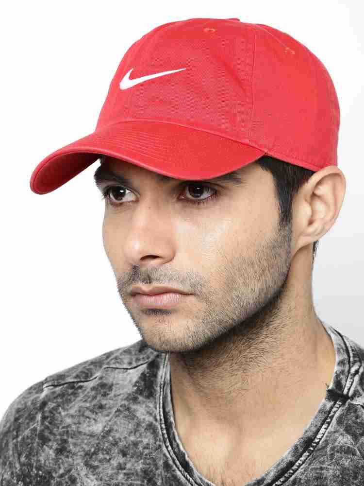 NIKE Sports/Regular Cap Cap - Buy Red NIKE Sports/Regular Cap Cap Online at  Best Prices in India