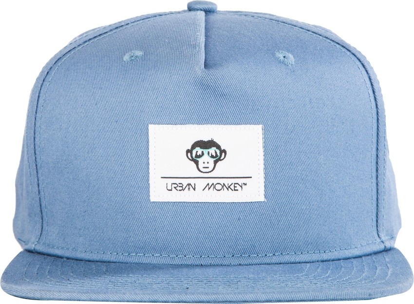 URBAN MONKEY Solid Sports/Regular Cap Cap - Buy White, Blue URBAN