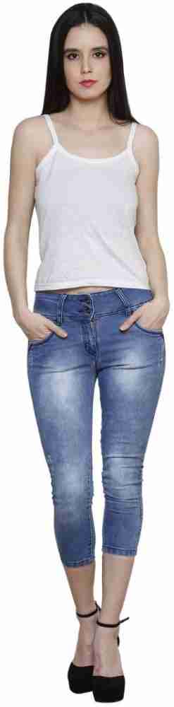 Buy online Black Cotton Capri Leggings from Capris & Leggings for Women by  Westwood for ₹849 at 53% off