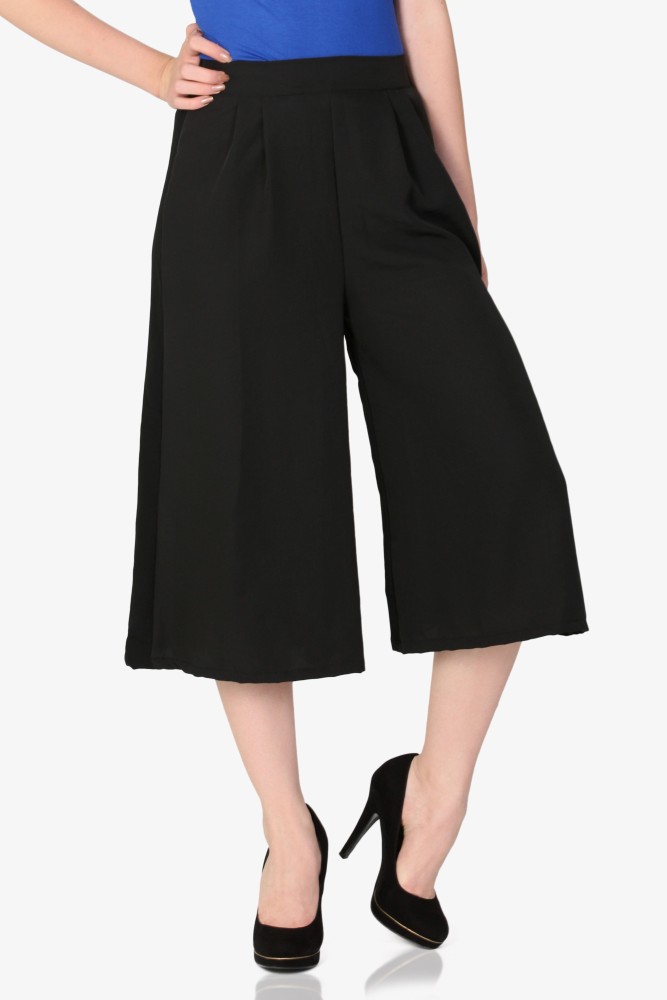 Casual Culottes - Black