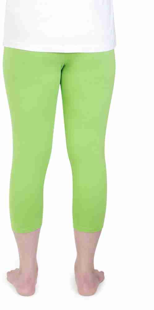 Buy online Green Cotton Leggings from Capris & Leggings for Women by Vami  for ₹399 at 11% off