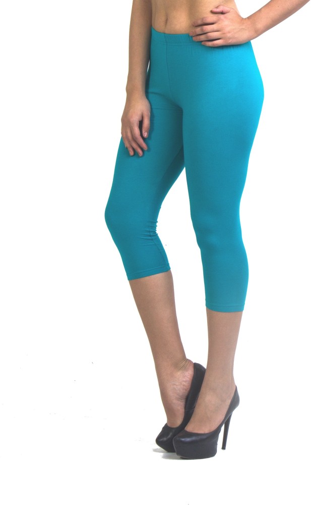 Frenchtrendz Fashion Women Blue Capri - Buy Turq Frenchtrendz Fashion Women  Blue Capri Online at Best Prices in India