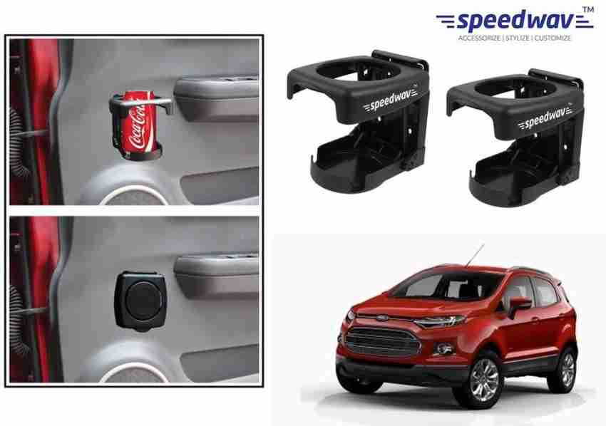 Speedwav Foldable Car Drink/Can/Bottle Holder Set Of 2 BLACK-Ford Ecosport Car  Bottle Holder Price in India - Buy Speedwav Foldable Car Drink/Can/Bottle  Holder Set Of 2 BLACK-Ford Ecosport Car Bottle Holder online