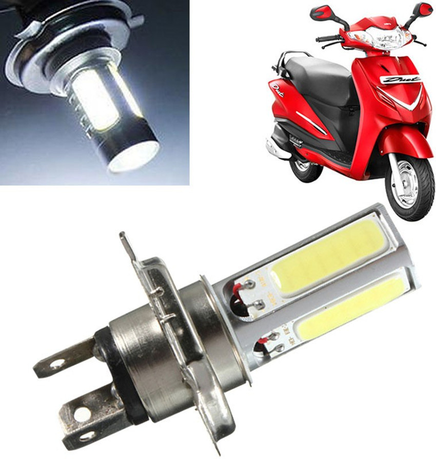 Vheelocityin Led Cob White Light Bike Headlight Bulb Motorcycle