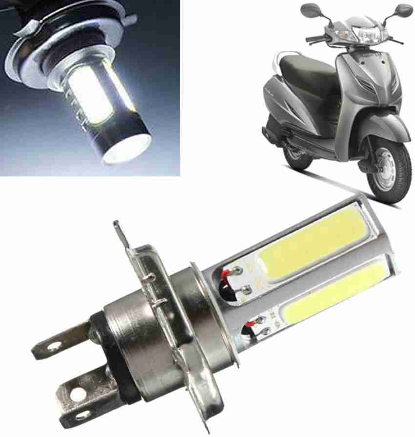 1pc BA20D LED Motorcycle Light COB Glass Lens LED Motorcycle