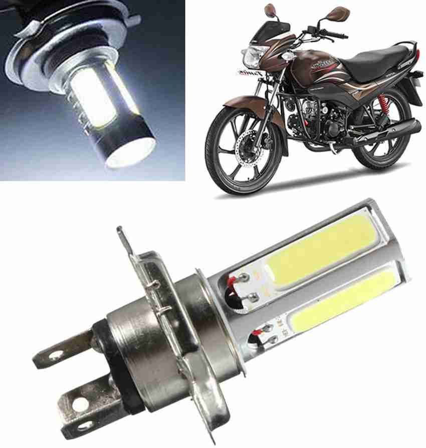 Vheelocityin Led Cob White Light Bike Headlight Bulb Motorcycle