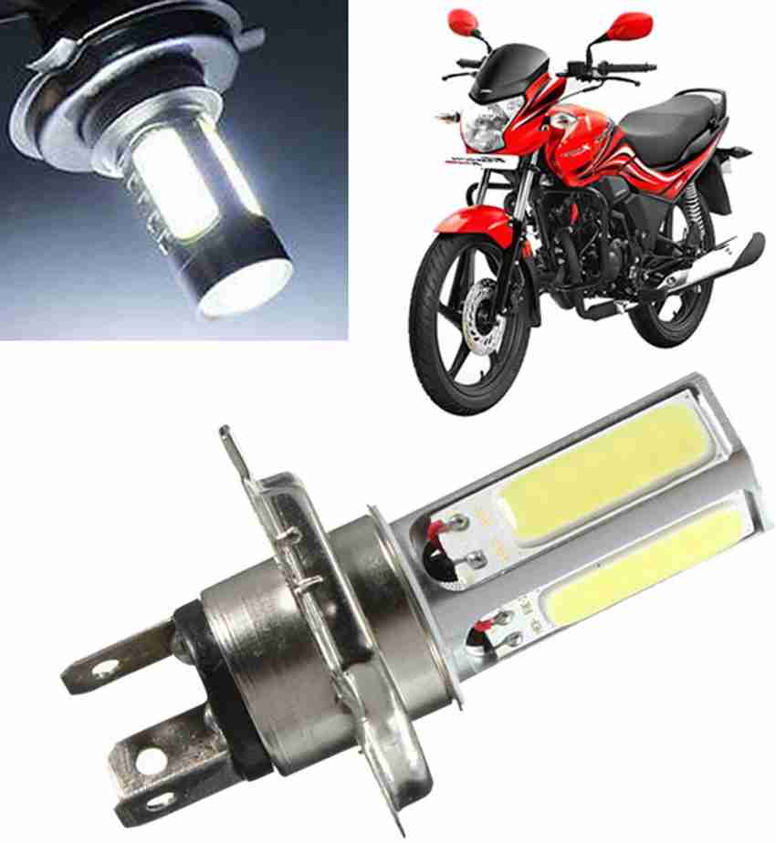 Vheelocityin Led Cob White Light Bike Headlight Bulb Motorcycle
