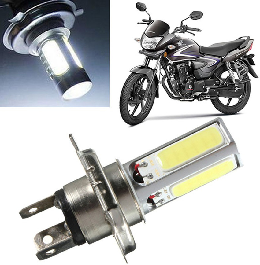 honda shine white headlight