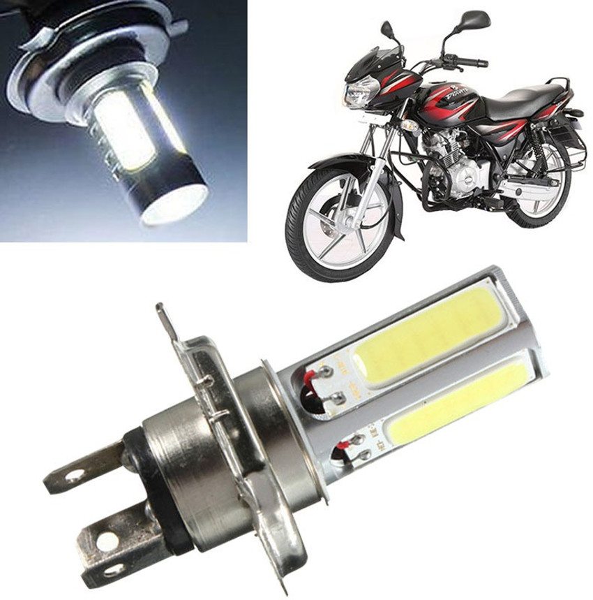 Vheelocityin Led Cob White Light Bike Headlight Bulb Motorcycle Bulb For Bajaj New Discover 125 Car Fancy Lights Price in India Buy Vheelocityin Led Cob White Light Bike Headlight Bulb