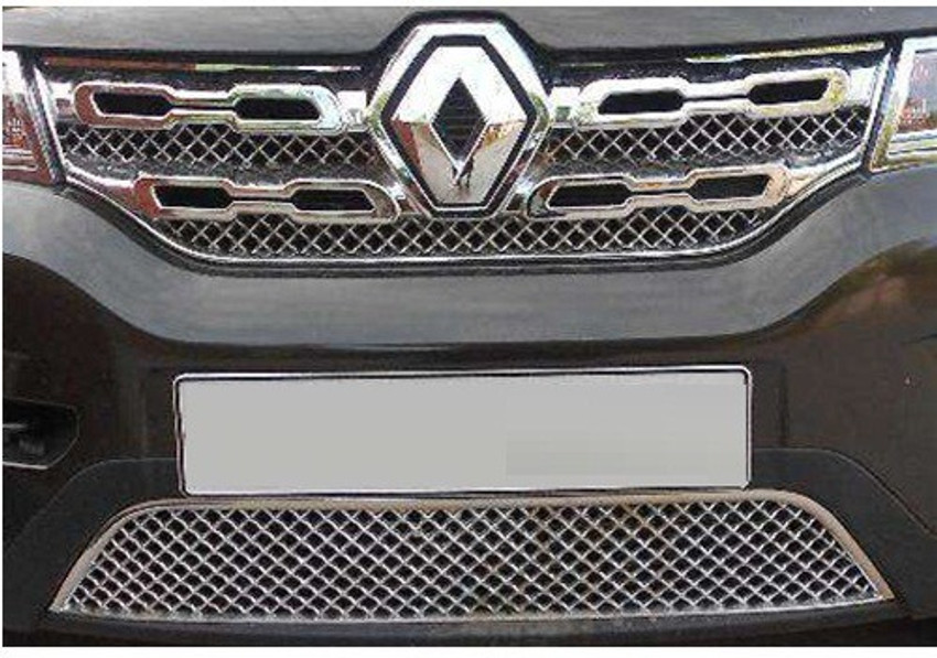 Renault kwid discount front chrome grill