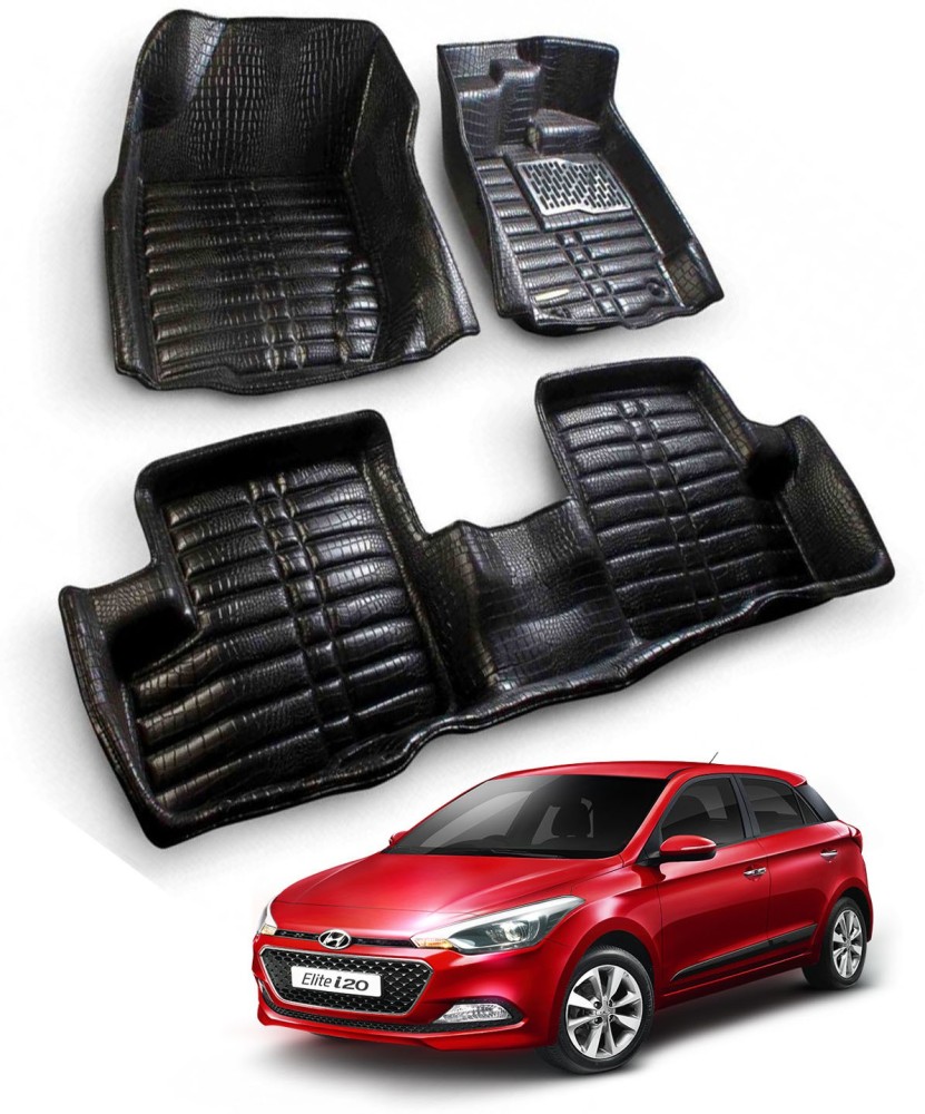 Car Floor PVC Foot Mats Universal Fit for Hyundai Elite I20, Model