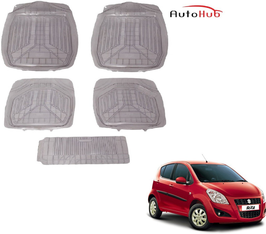 Auto Hub Rubber Plastic Standard Mat For Maruti Suzuki Ritz Price