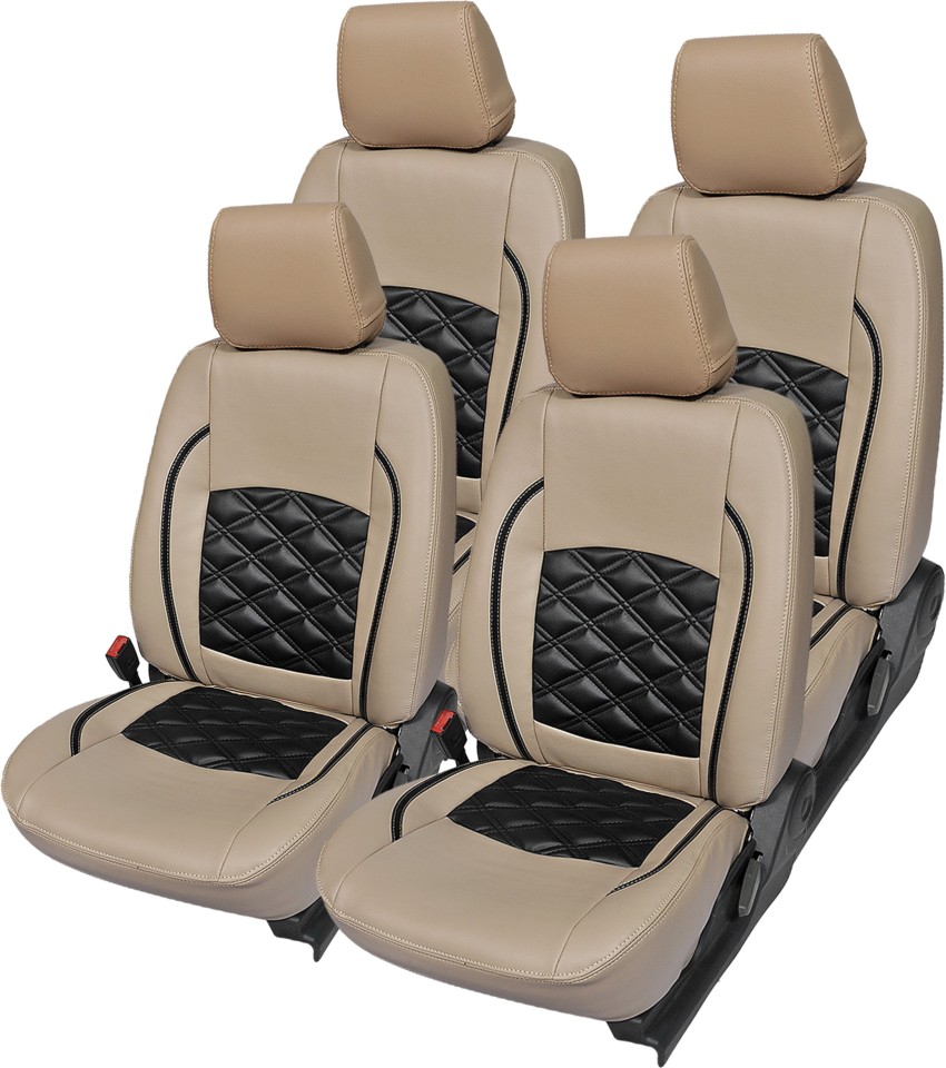 Gaadikart Leatherette Car Seat Cover For Hyundai Eon Price in