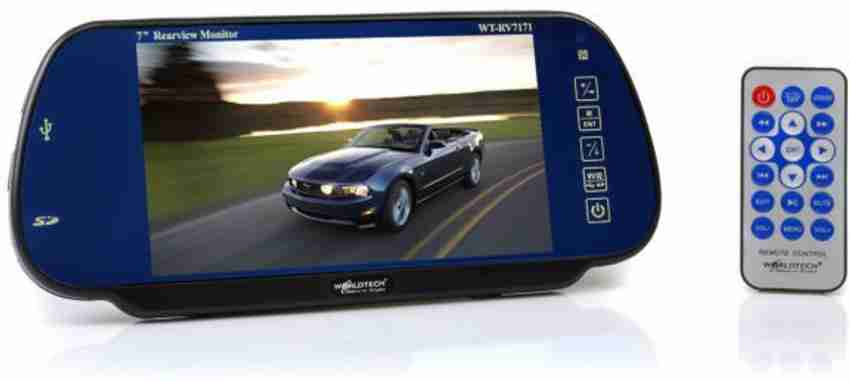 Worldtech 7 inch car rearview outlet mirror