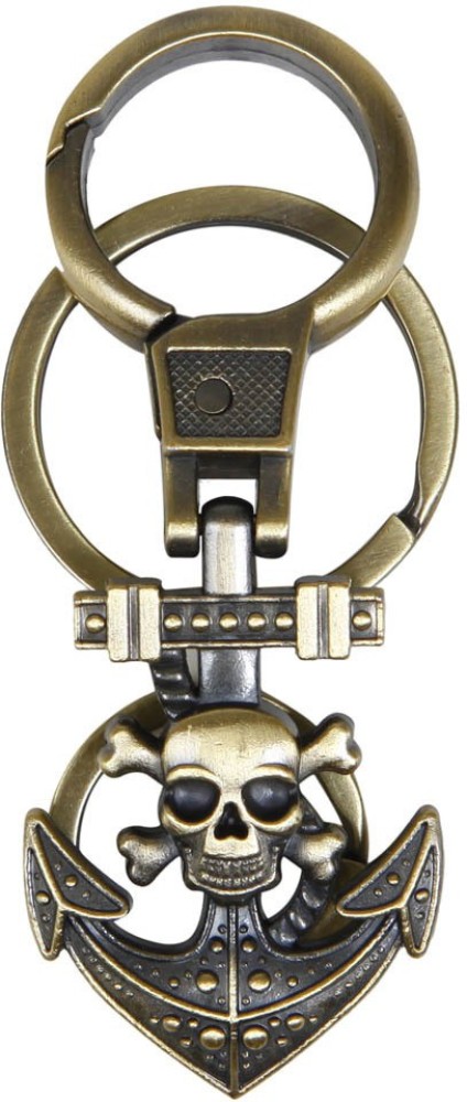 true traders True Traders skull keychain Key Chain - Buy true