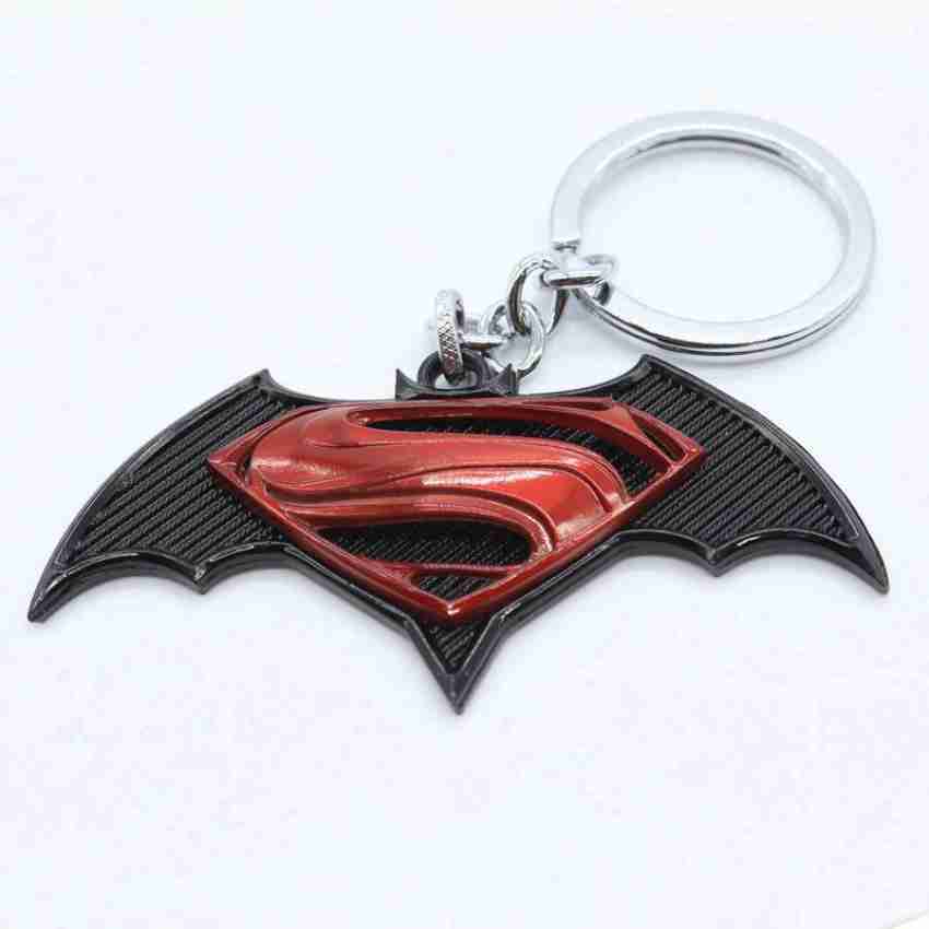 Batman hot sale superman keychain