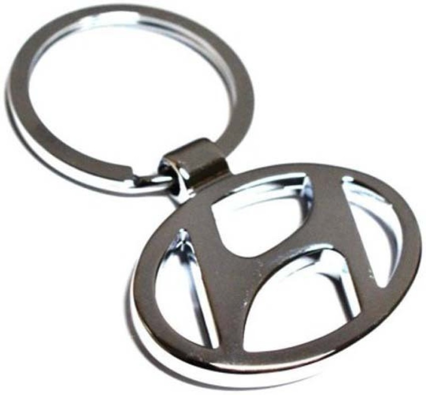 Hyundai Metal and Leather Car Key Ring, Key Chain | eBay