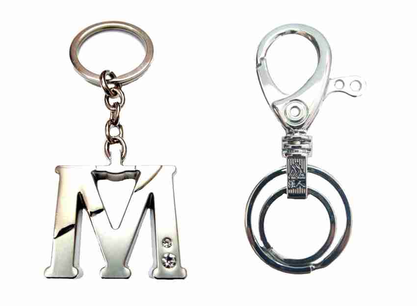 City Choice Combo of Alphabet M with Hook & Locking Key Chain - Buy City  Choice Combo of Alphabet M with Hook & Locking Key Chain Online at Best  Prices in India 