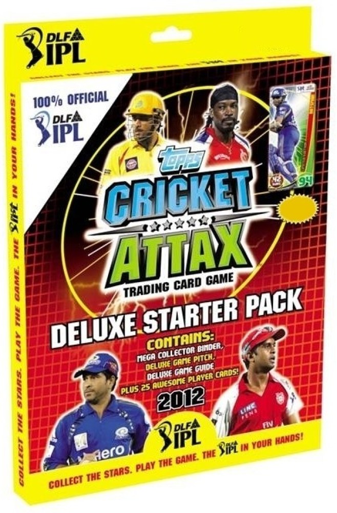 Topps IPL 2012 Cricket Attax Deluxe Starter Pack IPL 2012