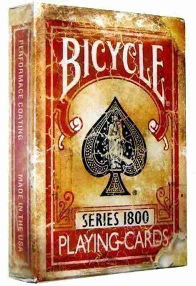 Bicycle 1800 Series Marked Vintage Playing Cards RED Deck by Ellusionist 1800 Series Marked Vintage Playing Cards RED Deck by Ellusionist shop for Bicycle products in India. Flipkart
