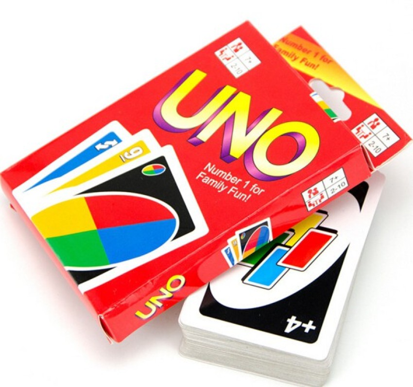 UNO DELUXE Edition 2001 Mattel Card Game Brand NEW India