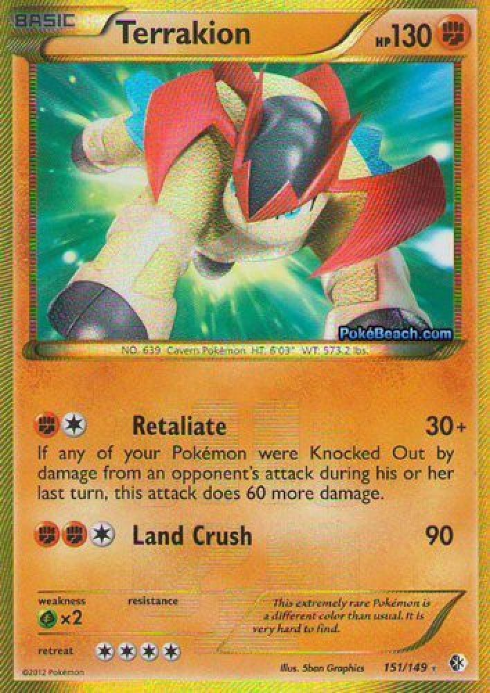 Terrakion (151/149), Busca de Cards