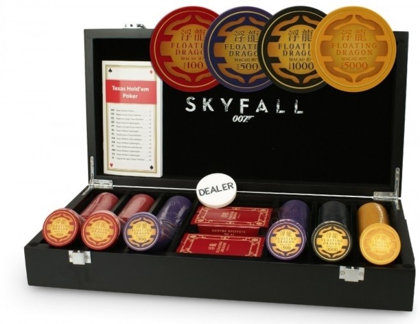 Cartamundi SkyFall Poker Cards and Chips