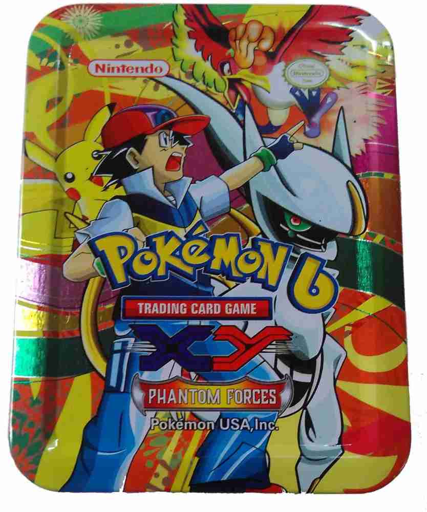 Vortex Toys Pokemon Card Phantom Forces with Big Tin Box - Pokemon Card  Phantom Forces with Big Tin Box . shop for Vortex Toys products in India.