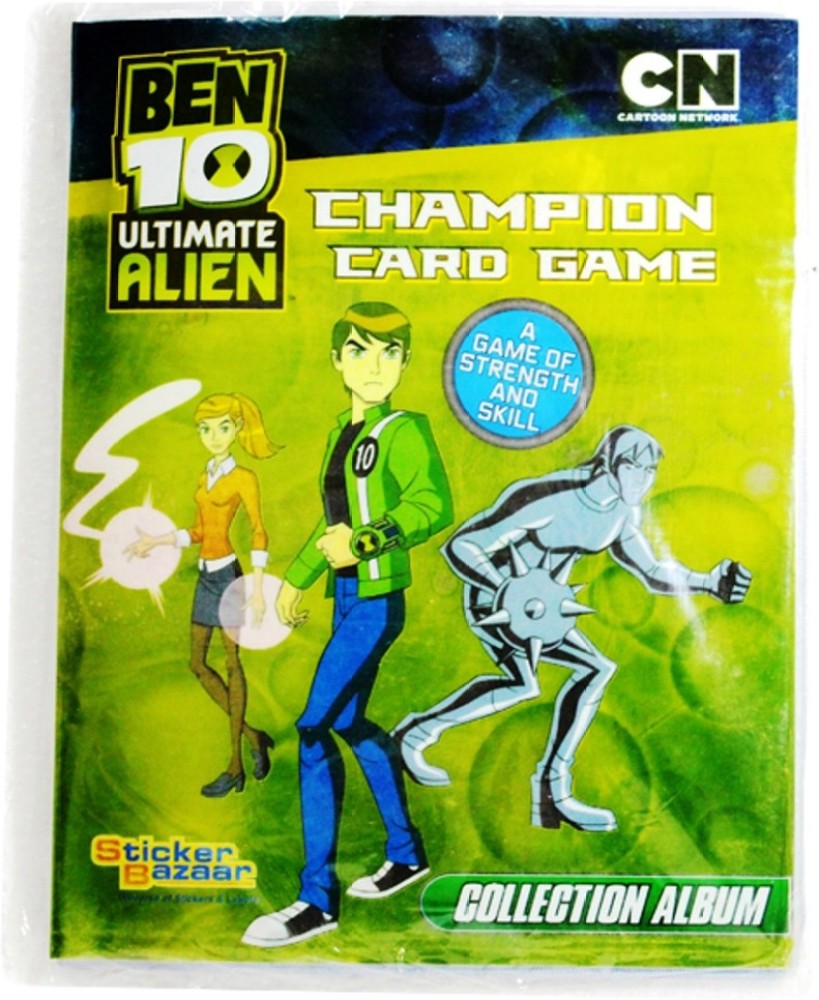 STICKER BAZAAR Offically Licensed - Campion Card Album Of Ben 10 Ultimate -  Offically Licensed - Campion Card Album Of Ben 10 Ultimate . Buy Ben 10  Ultimate toys in India. shop