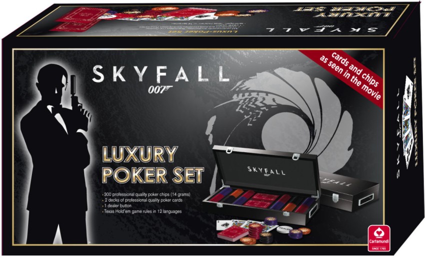 Cartamundi SkyFall Poker Cards and Chips