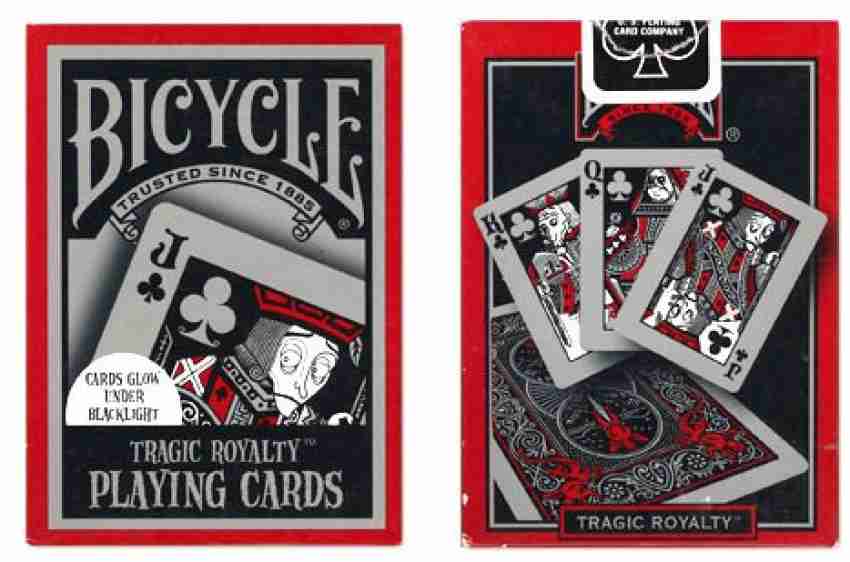 Bicycle tragic royalty online playing cards