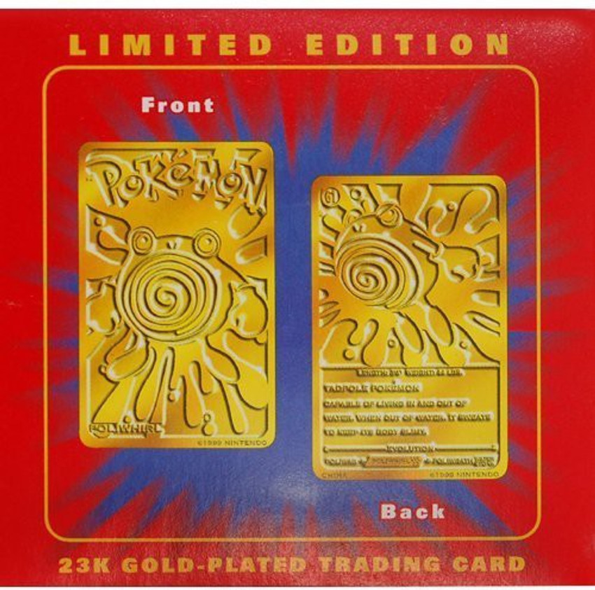 Burger King's Gold-Plated Pokemon Cards - Back to the Past