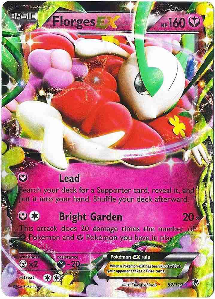 POKEMON Florges Ex Xy Phantom Forces - Florges Ex Xy Phantom Forces . shop  for POKEMON products in India. | Flipkart.com