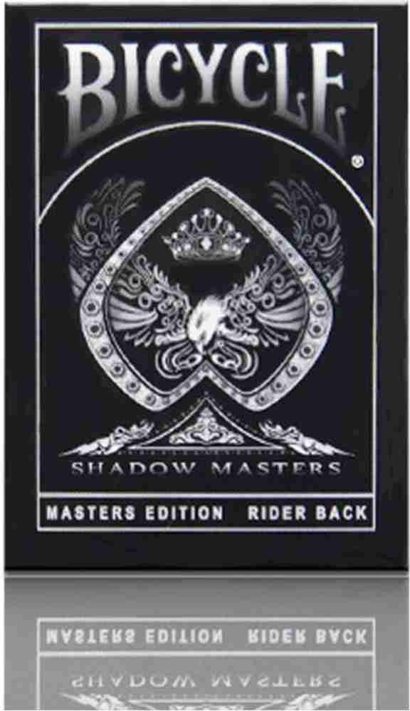 Ellusionist Bicycle Shadow Masters Playing Cards BLACK Deck