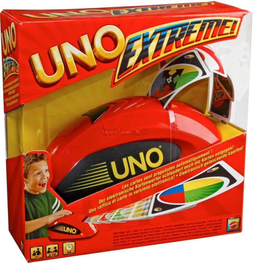 Mattel Uno Card Game - Extreme » Fast Shipping » Fashion Online