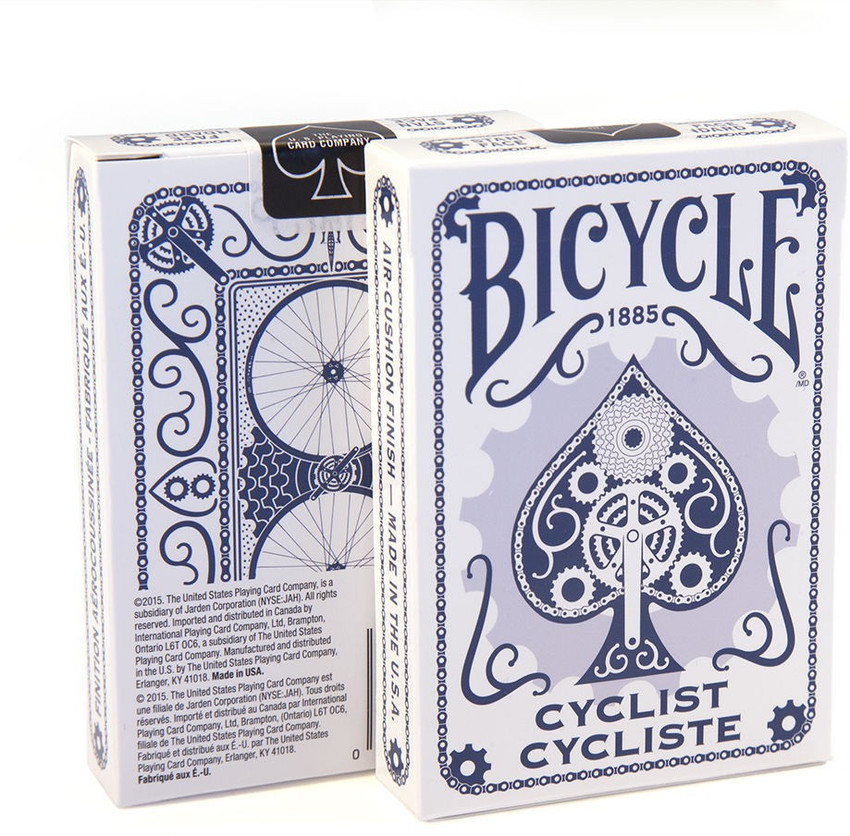 Bicycle Bicycle Cyclist Playing Cards BLUE Edition Poker
